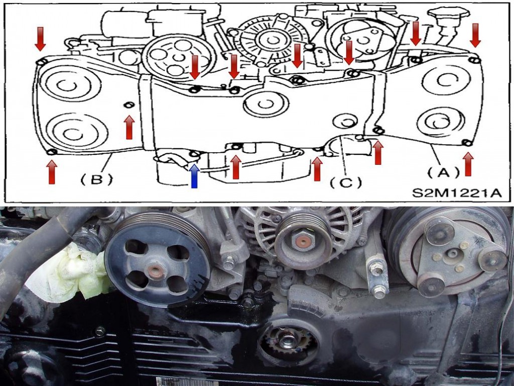 Timing Belt and Water Pump Replacement Subaru WRX/STi Page 3 of 7
