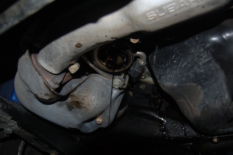 Oil Change: The legendary oil filter subaru ring of fire.