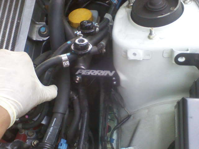 Master Cylinder brace: With the brace finally installed you can now enjoy a firmer brake pedal.