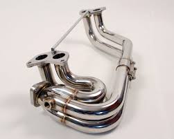 An Agency Power Stainless Steel Header for a EJ257