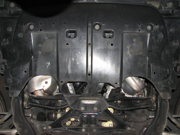 Oil pan removal and install: Remove plastic to gain access to the bottom of the engine.
