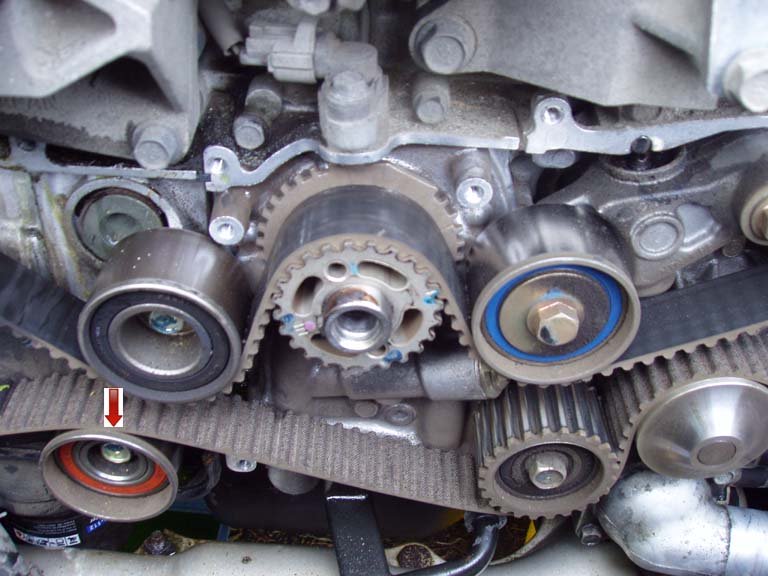 Timing Belt: Remove Belt Idler