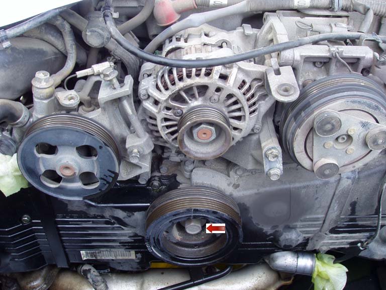 Timing Belt: Crackshaft Pulley