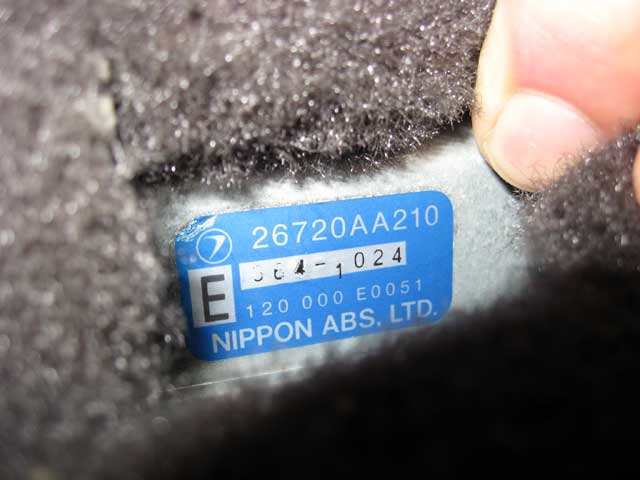Antilock: ABS Service And Brake Bleeding Procedures: A early Subaru Nippon ABS unit ECU.