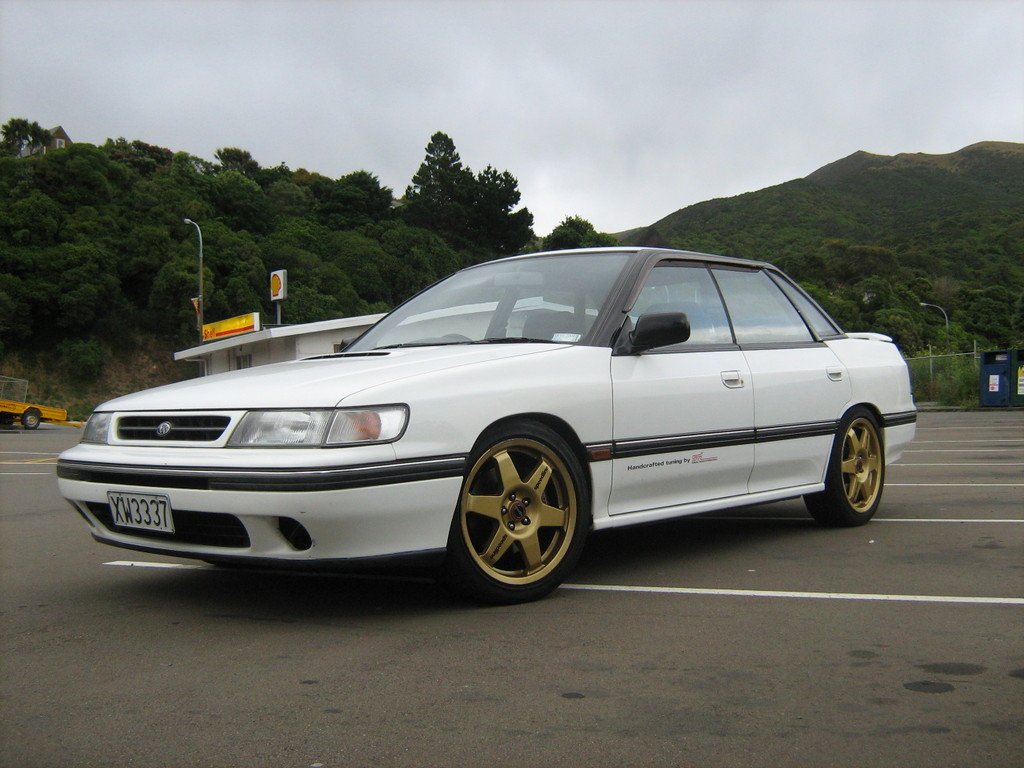 Legacy: The BC/BF is unique in having an Air - Water intercooler with a front mounted radiator for optimal cooling. The bonnet scoop only provides cooling to the turbo. While later model legacy's have all used air to air intercoolers.