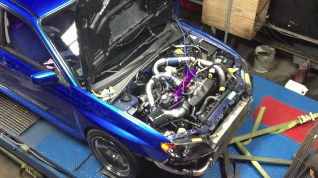 State Emission Testing Subaru: Emission testing of a Full-Time 4WD or all-wheel-drive vehicle must never be performed on a single two-wheel dynamometer