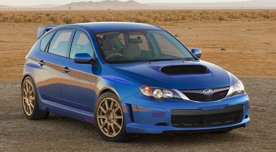 SI-Drive: he new WRX STI promises the same with it's 305- horsepower, turbocharged, intercooled Boxer engine and a six-speed manual transmission.