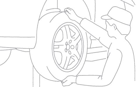 Wheel Bearing Subaru Guide: You can check for excessive bearing play by rocking the wheel by hand.