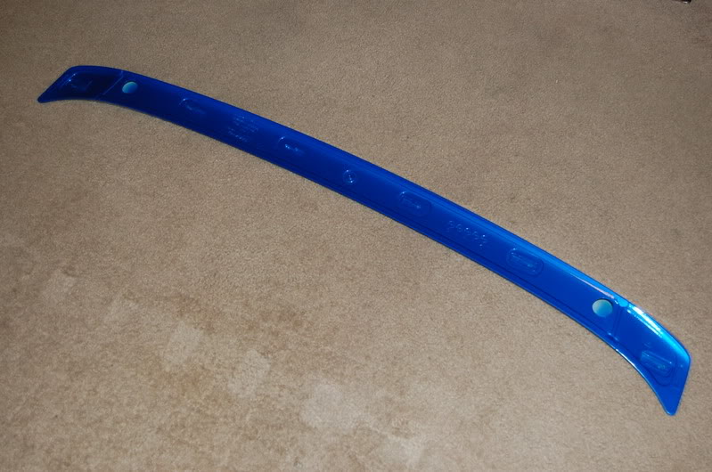 Limited Spoiler 07 STi install: Here is the spoiler already painted and ready to install.