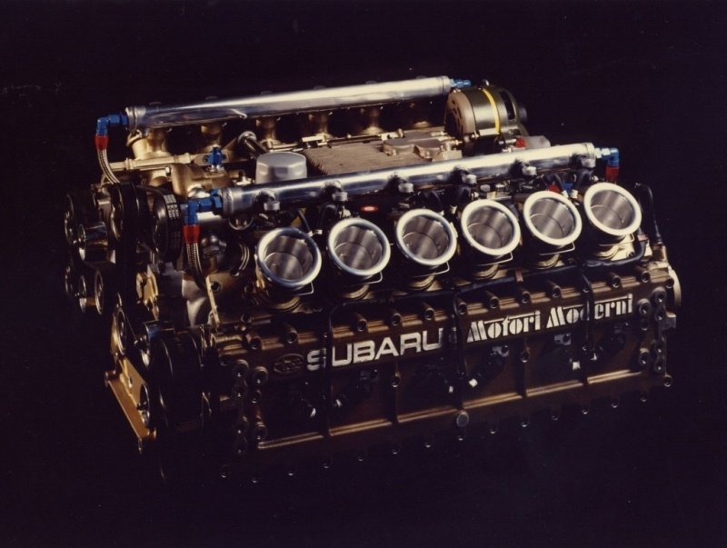 Formula 1 Subaru Flat-12: By the beginning of 1990, the Subaru flat engine was not producing more than 500 bhp, so the Coloni Subaru was by far the least competitive machine regularly competing in Formula One in 1990. 