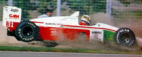 Formula 1 Subaru Flat-12: The car was quicker, but not enough to achieve any serious results. Gachot was usually able to pre-qualify his car, but the main qualification was still out of reach.